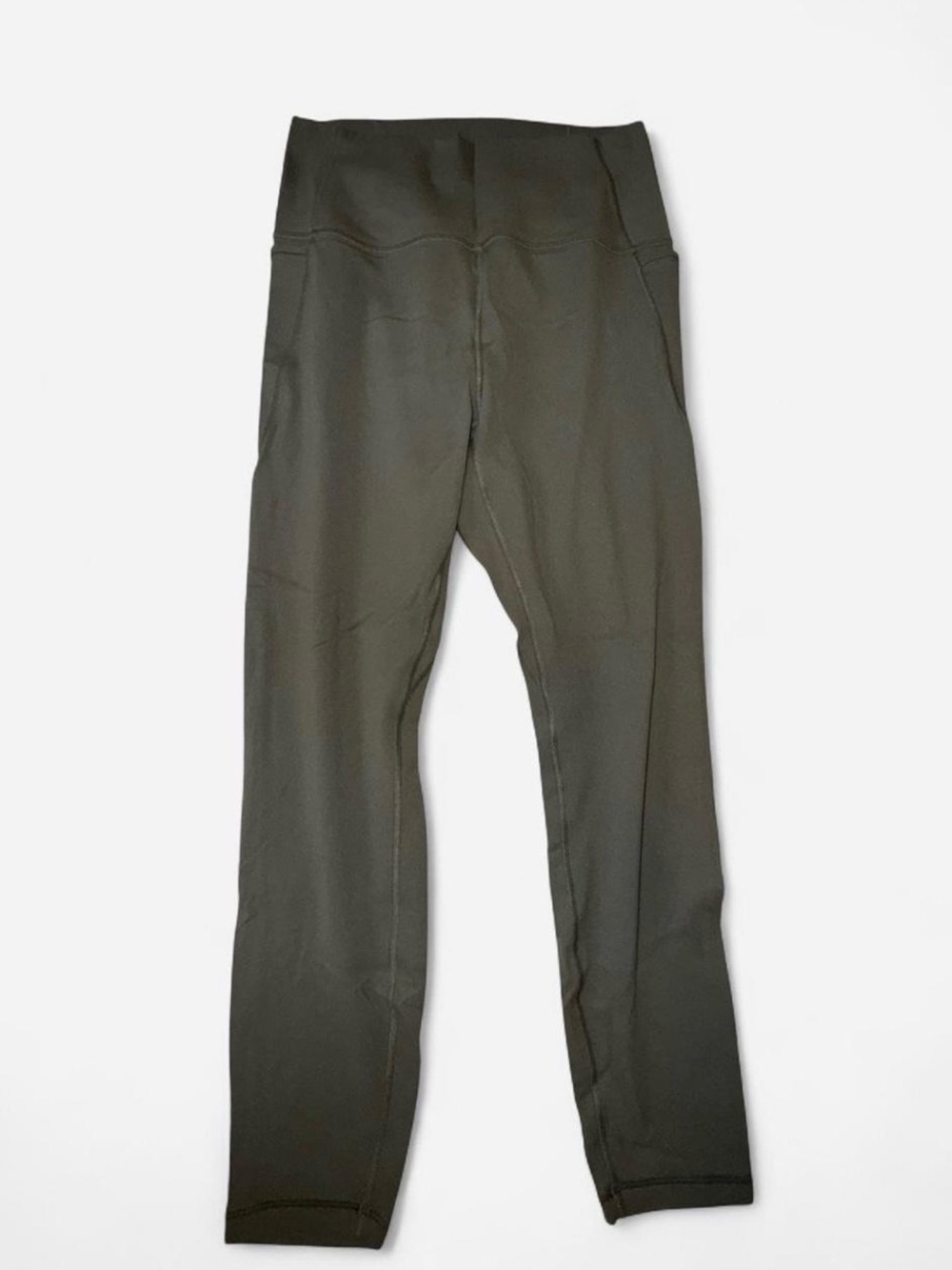 Women’s CRZ YOGA High-Rise Leggings in Olive with pockets